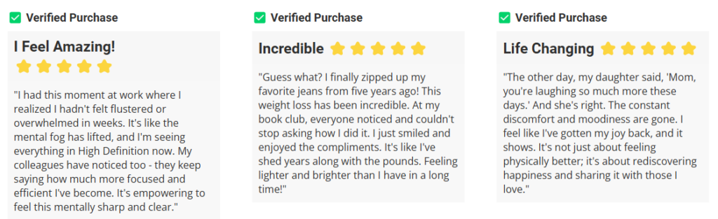 MenoPhix customer reviews