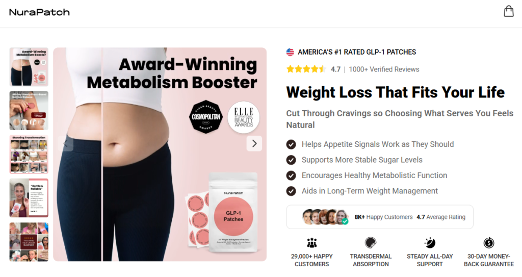 GLP-1 NuraPatch reviews