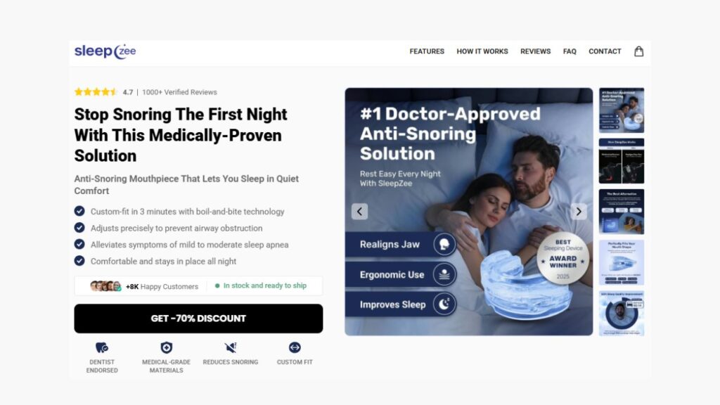 SleepZee reviews