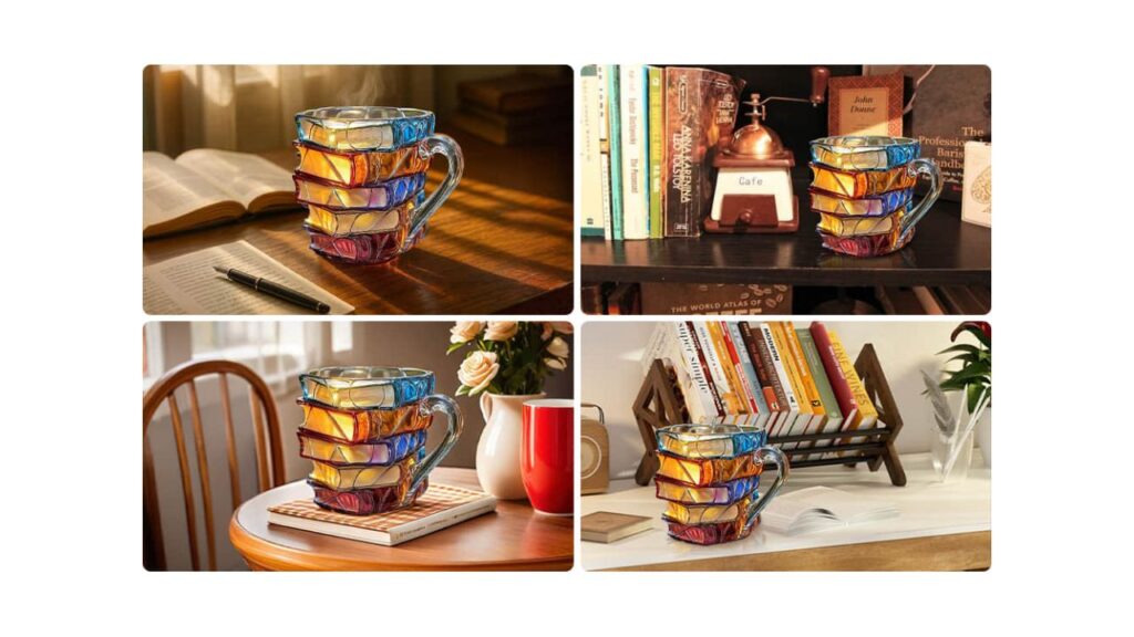 Vueeze BookHaven Mug-review